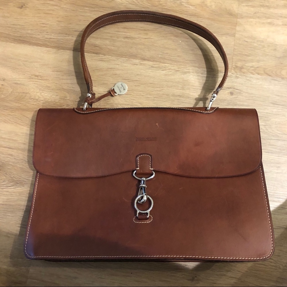 Vintage Dooney & Bourke Alto Line leather bag
